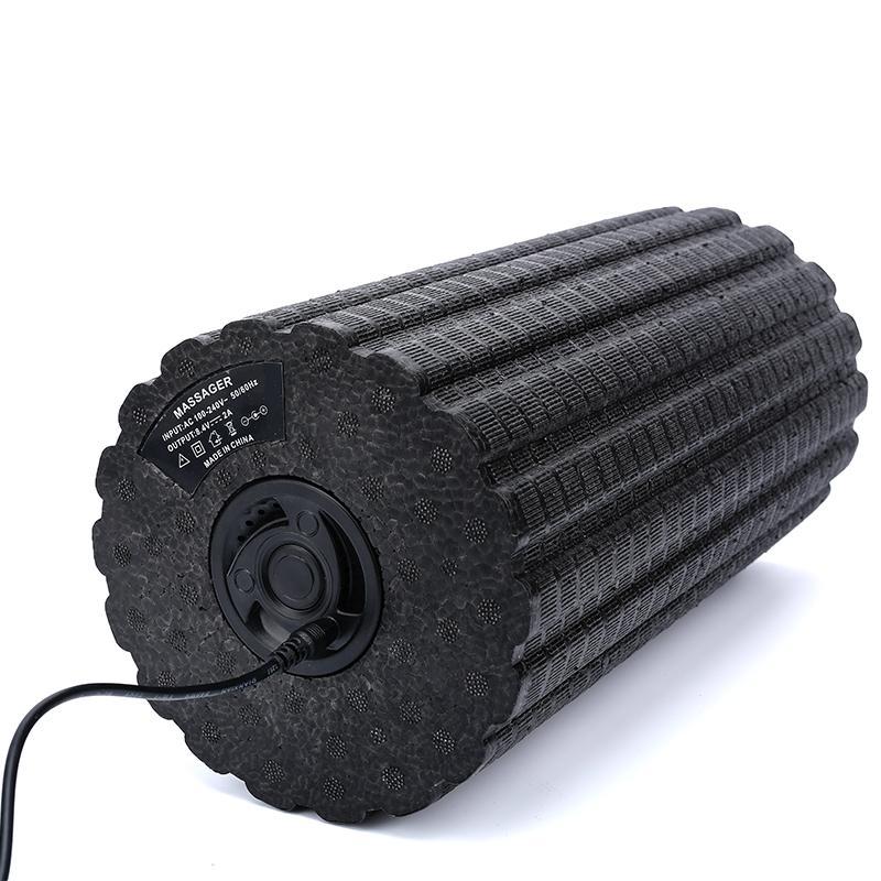4-Speed Vibrating Foam Roller – Deep Tissue Massage & Muscle Recovery