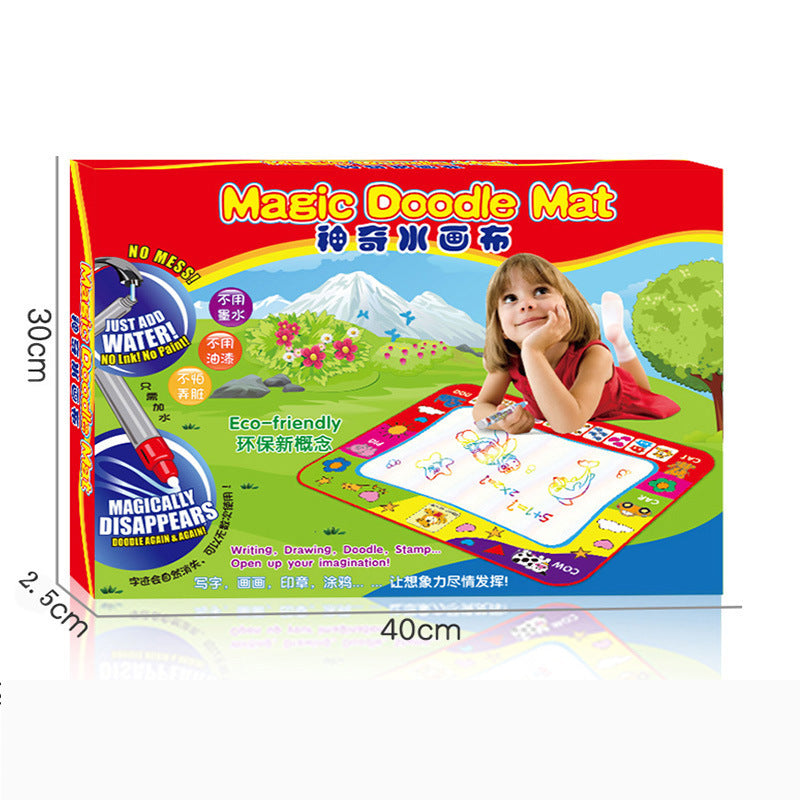 Magic water canvas writing blanket graffiti blanket
