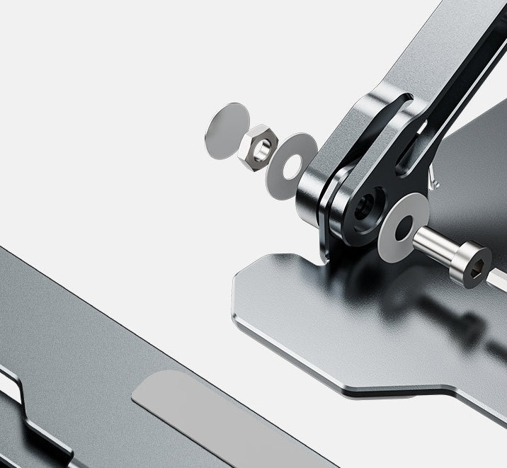 Adjustable Aluminum Laptop Stand – Portable Riser & Holder