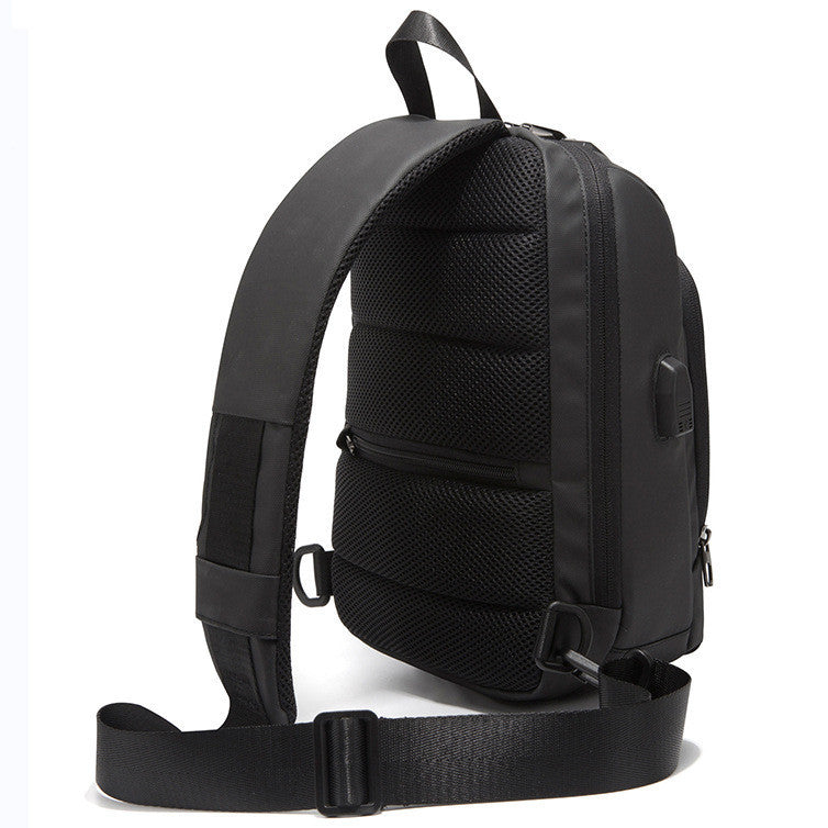 Anti-Theft USB Chest Bag – Shoulder & Crossbody Travel Bag for Men & Women