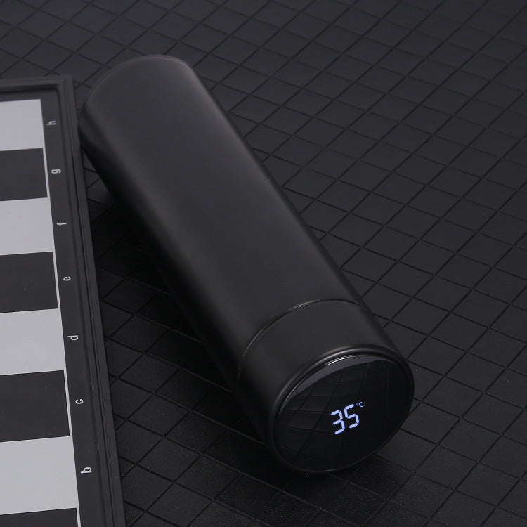 500ml Smart Stainless Steel Water Bottle – LED Temperature Display Flask