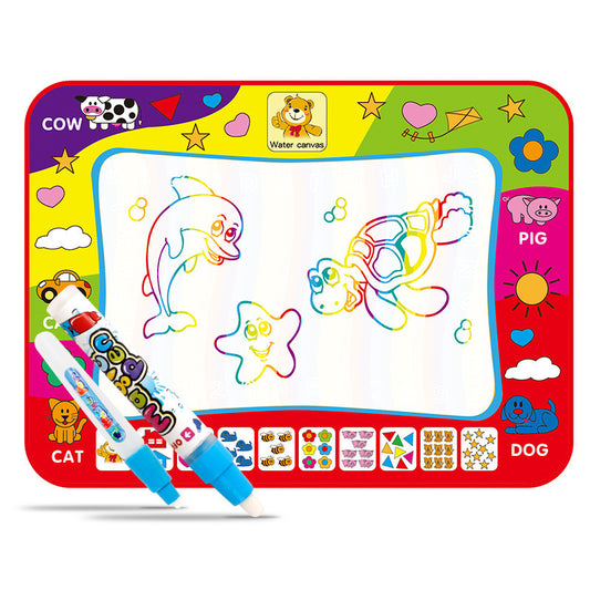 Magic water canvas writing blanket graffiti blanket