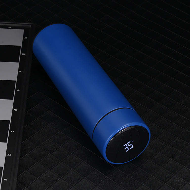 500ml Smart Stainless Steel Water Bottle – LED Temperature Display Flask