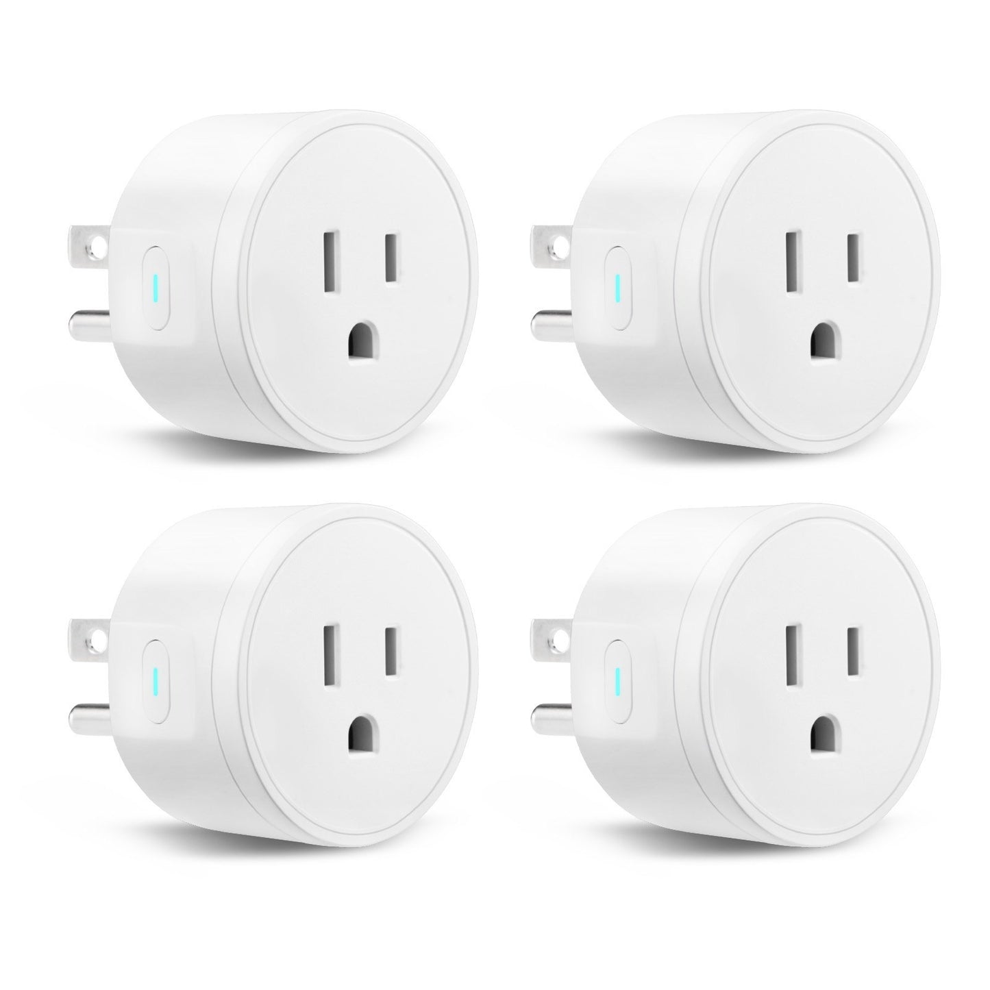 Smart WiFi Plug – 4 Pack, Works with Alexa & Google Home