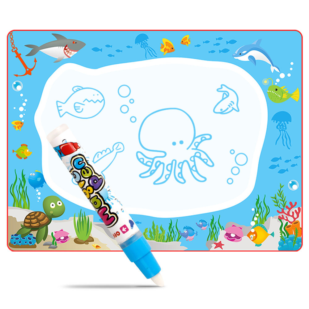 Magic water canvas writing blanket graffiti blanket