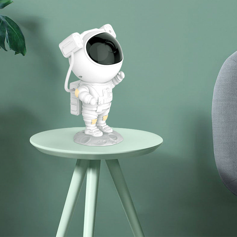 Astronaut Galaxy Star Projector – USB Nightlight Table Lamp