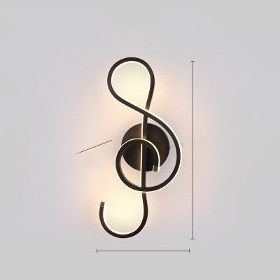 Nordic Minimalist LED Wall Lamp – Bedroom Bedside Light