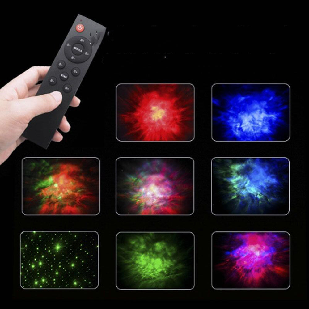 Astronaut Galaxy Star Projector – USB Nightlight Table Lamp