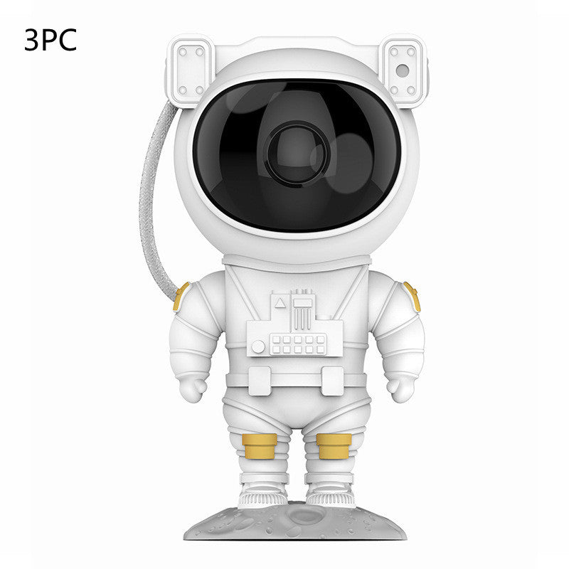 Astronaut Galaxy Star Projector – USB Nightlight Table Lamp