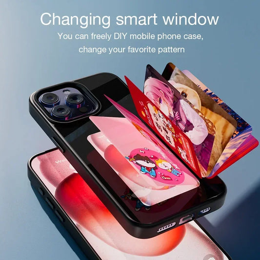 Smart E-Ink Screen Phone Case RIGTFKY NFC – DIY Custom Display for iPhone