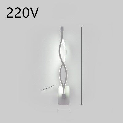 Nordic Minimalist LED Wall Lamp – Bedroom Bedside Light
