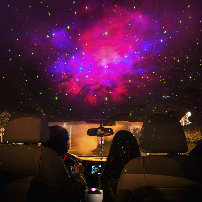 Astronaut Galaxy Star Projector – USB Nightlight Table Lamp